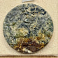 Pendentif en rhodonite sculptée pierre naturelle semi précieuse