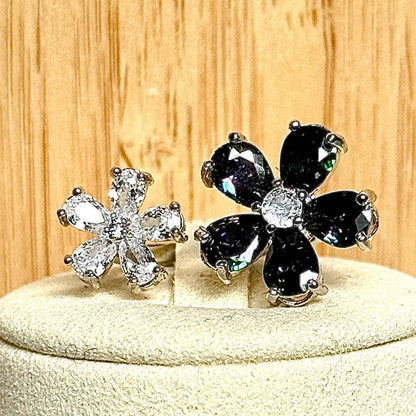 Bague en topaze mystique pierre semi précieuse