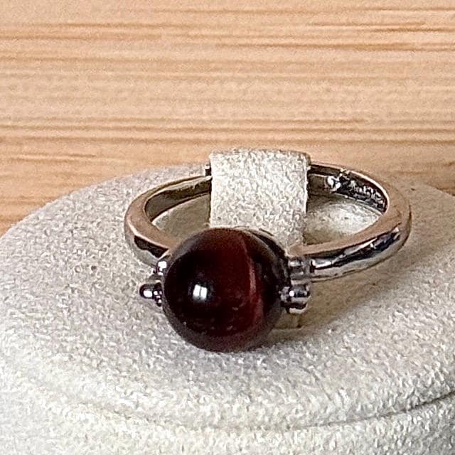 Bague anti-stress pierre naturelle semi precieuse