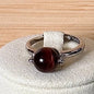 Bague anti-stress pierre naturelle semi precieuse
