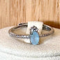 Bague pierre semi précieuse