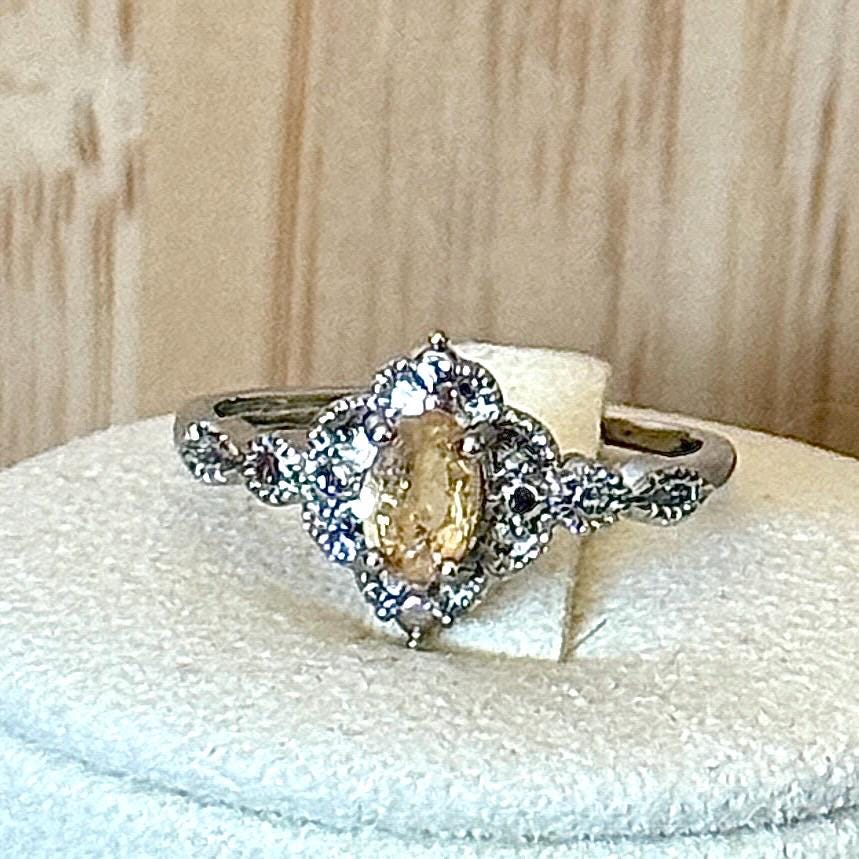 Bague tourmaline pierre fine - semi précieuse