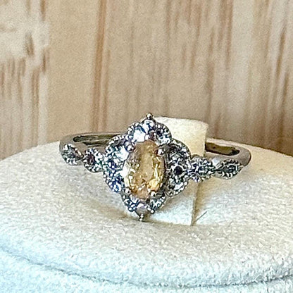 Bague tourmaline pierre fine - semi précieuse