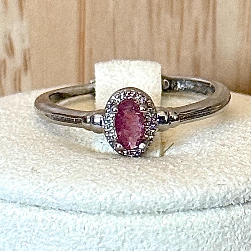 Bague tourmaline pierre fine - semi précieuse