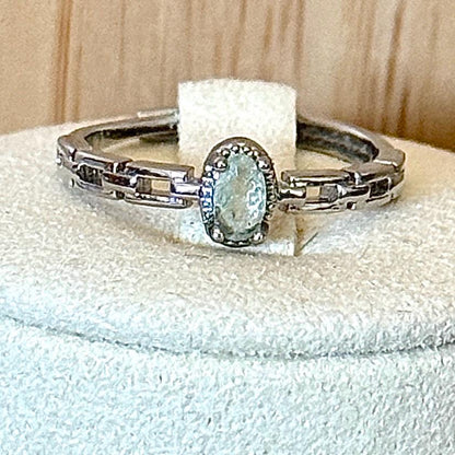 Bague tourmaline pierre fine - semi précieuse