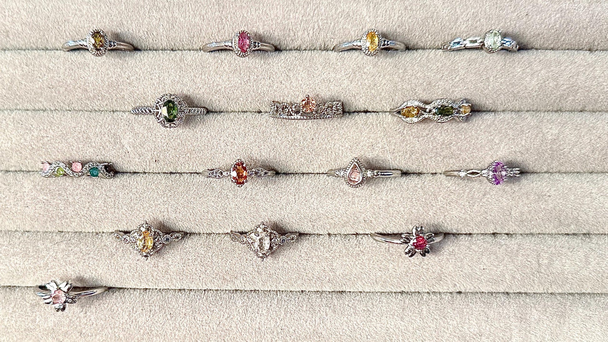 Bague tourmaline pierre fine - semi précieuse