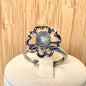 Bague anti-stress pierre naturelle semi precieuse