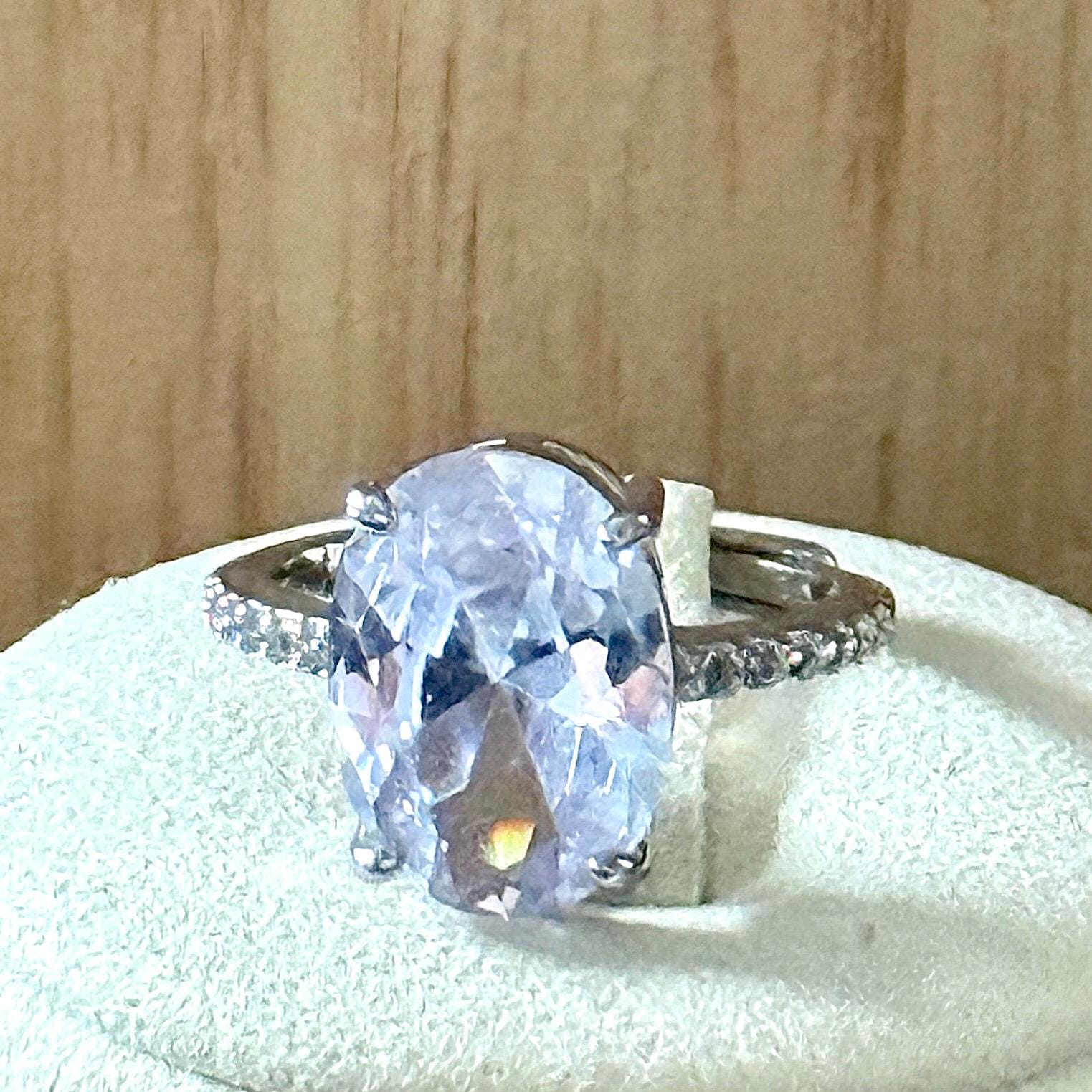 Bague en acier et pierre naturelle semi precieuse