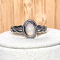 Bague opale pierre semi précieuse