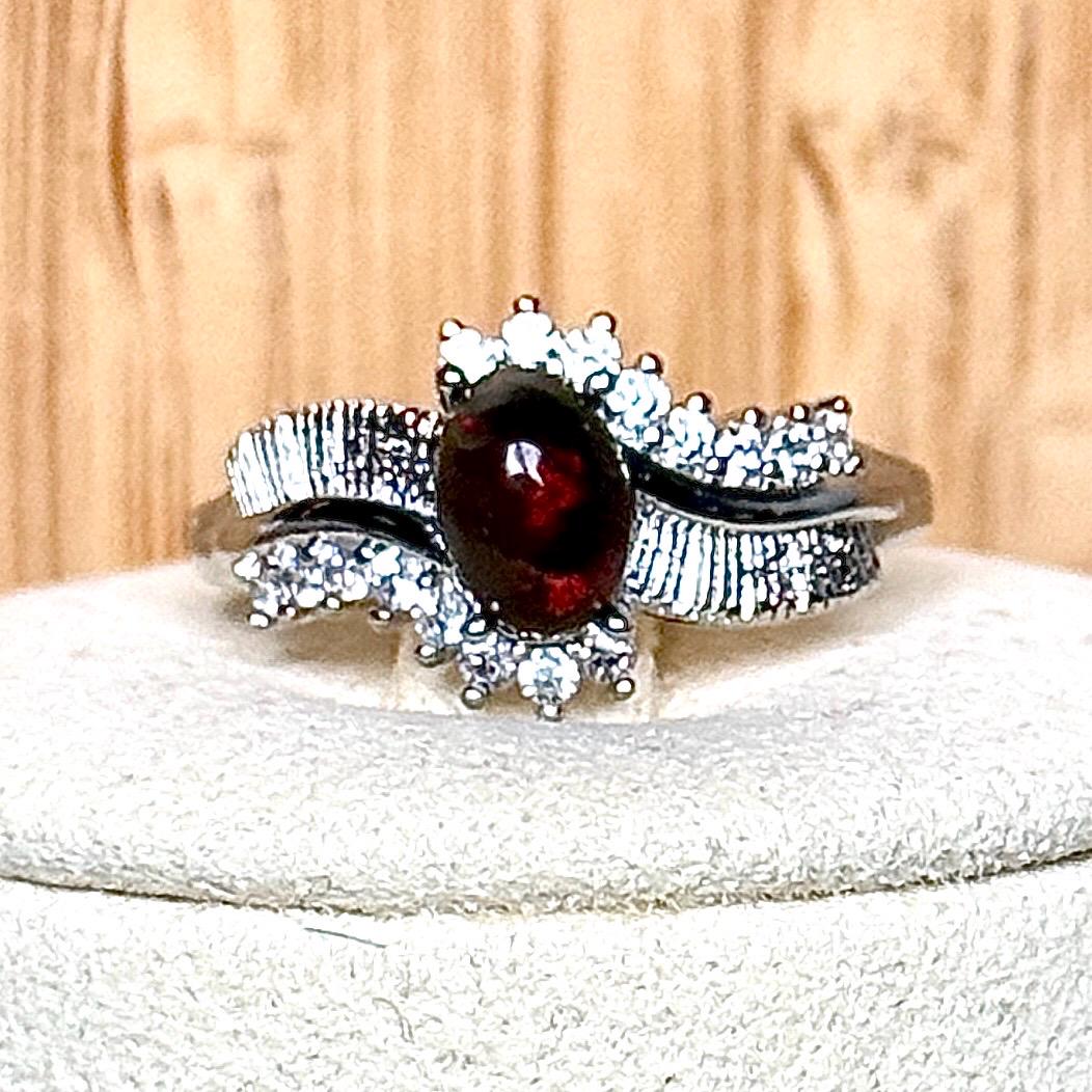 Bague opale pierre semi précieuse