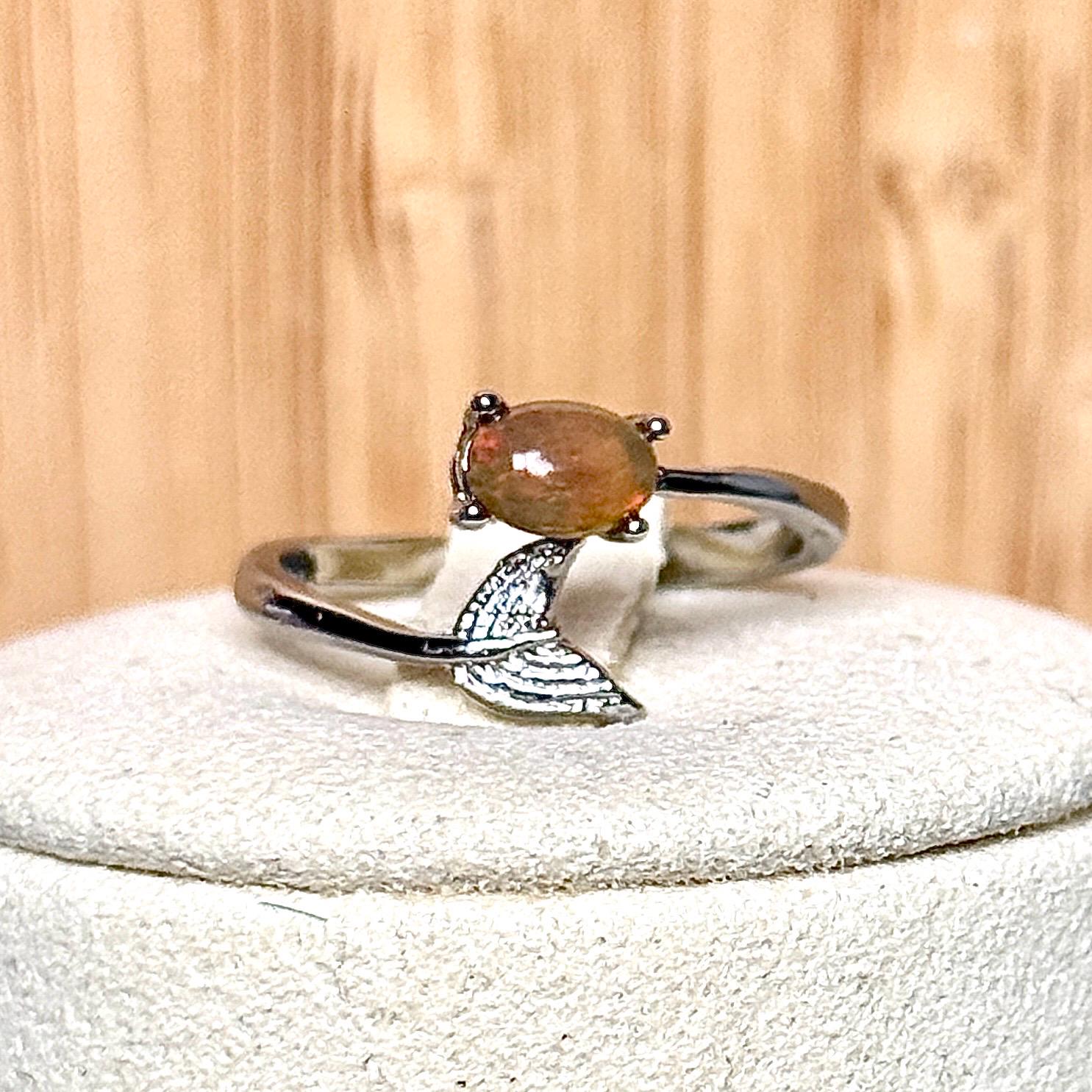 Bague opale pierre semi précieuse