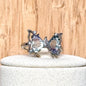 Bague fluorite pierre semi précieuse
