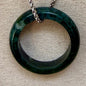 Collier anneaux en pierre semi precieuse