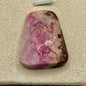 Pendentif en rhodonite sculptée pierre naturelle semi précieuse