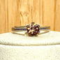 Bague en moissanite pierre semi précieuse
