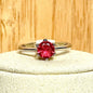 Bague en moissanite pierre semi précieuse