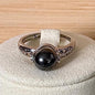 Bague anti-stress pierre naturelle semi precieuse