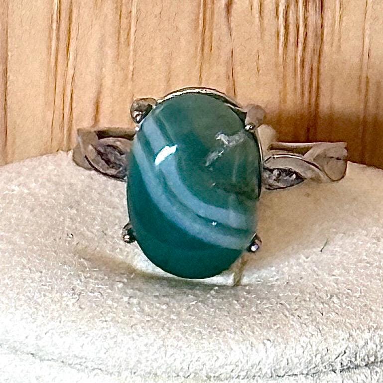 Bague pierre semi précieuse