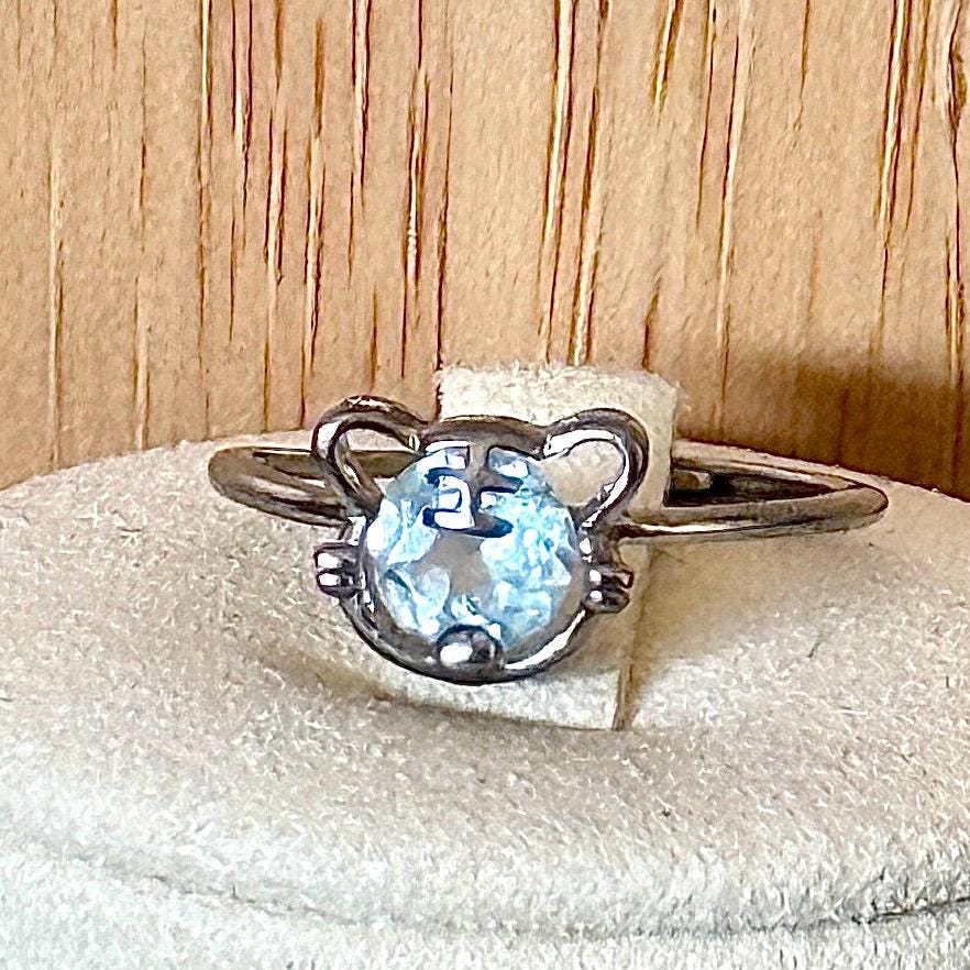 Bague pierre semi précieuse