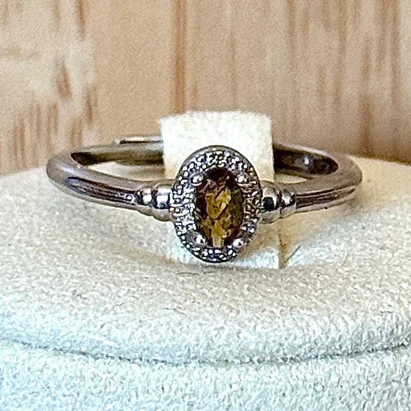 Bague tourmaline pierre fine - semi précieuse