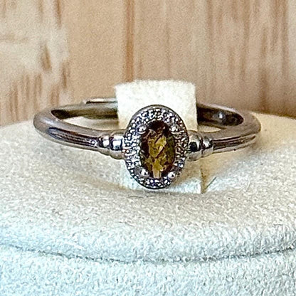 Bague tourmaline pierre fine - semi précieuse