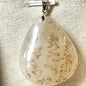 Pendentif en agate dentritique pierre naturelle