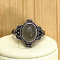 Bague à poison pierre semi précieuse