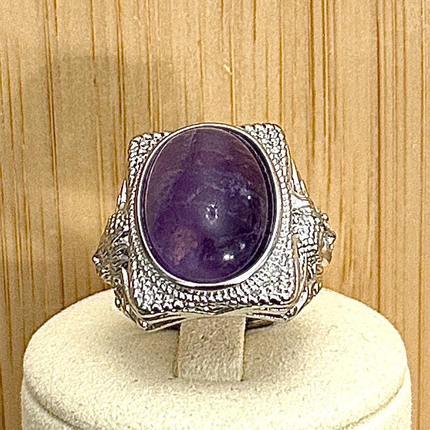 Bague pierre semi précieuse