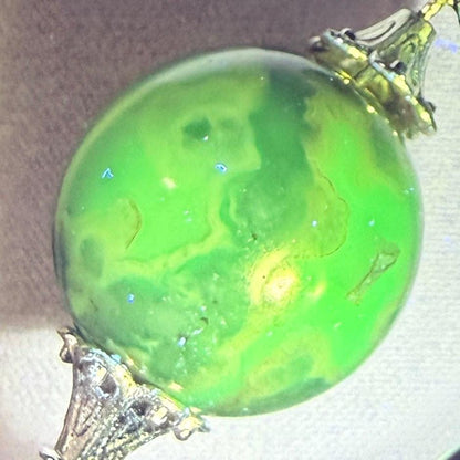 Porte clefs pendulum pierre semi précieuse