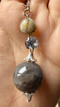 Porte clefs pendulum pierre semi précieuse