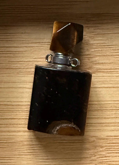 Mini flacon à parfum en pierre semi précieuse
