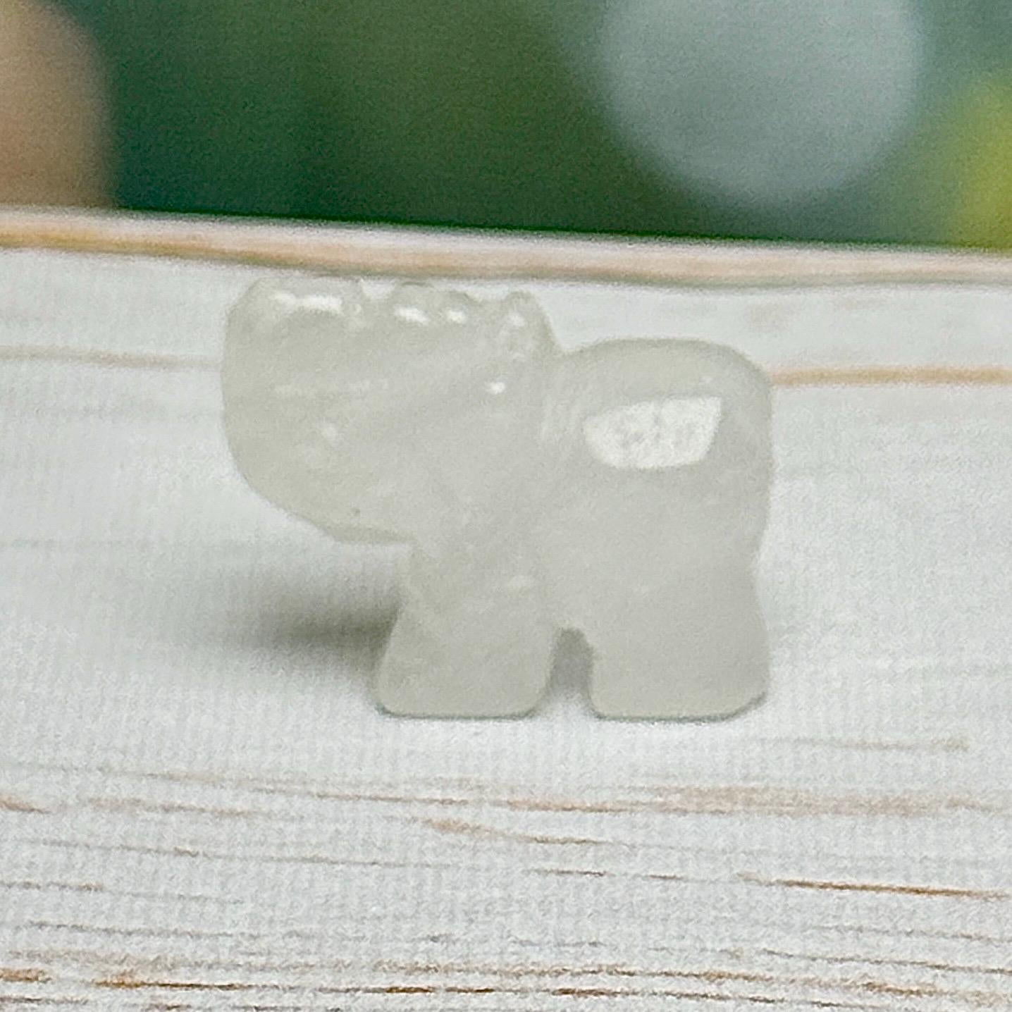 Mini figurine animaux en pierre semi précieuses