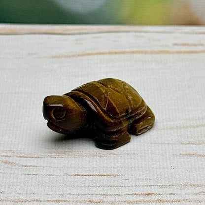 Mini figurine animaux en pierre semi précieuses