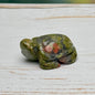 Mini figurine animaux en pierre semi précieuses