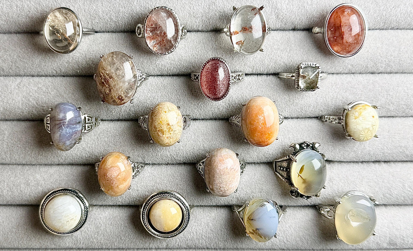 Bague pierre semi précieuse 7/7