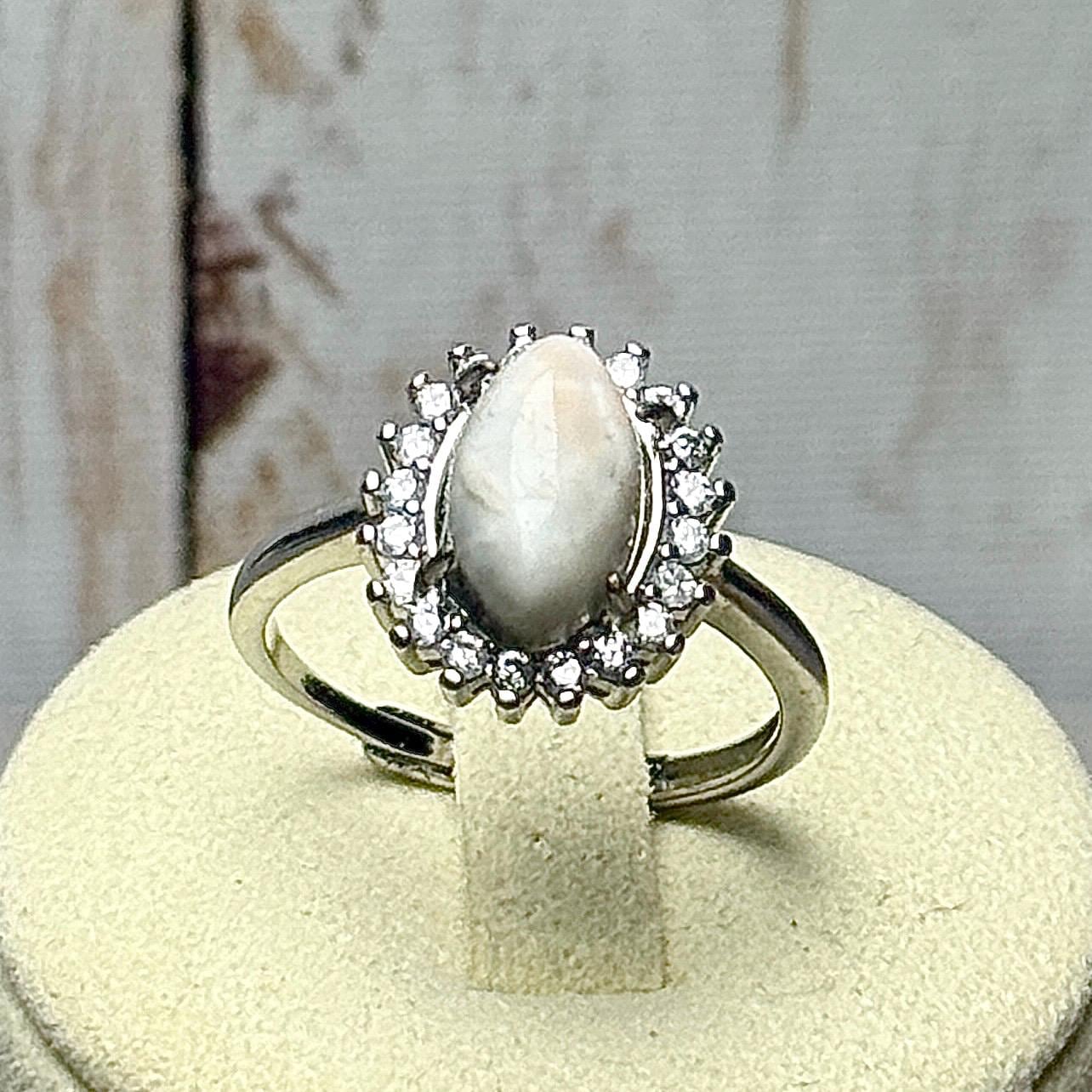 Bague pierre semi précieuse 6/7