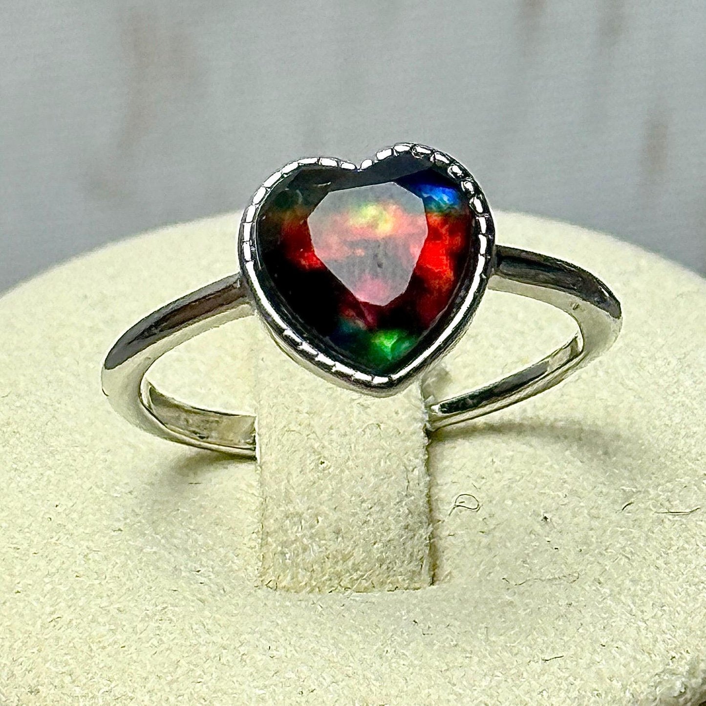 Bague pierre semi précieuse 6/7