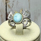 Bague pierre semi précieuse 5/7