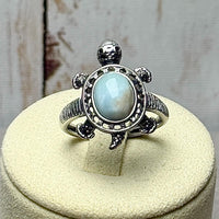 Bague pierre semi précieuse 5/7