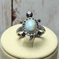 Bague pierre semi précieuse 5/7