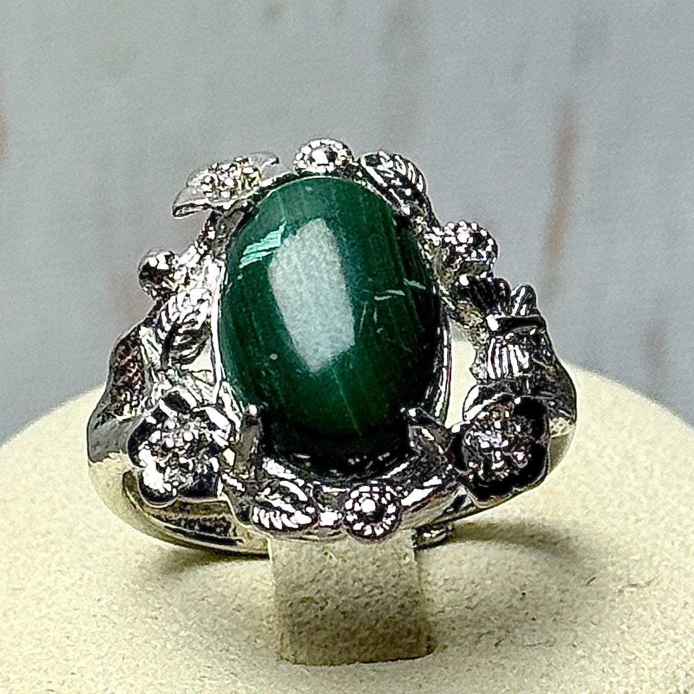 Bague pierre semi précieuse 5/7