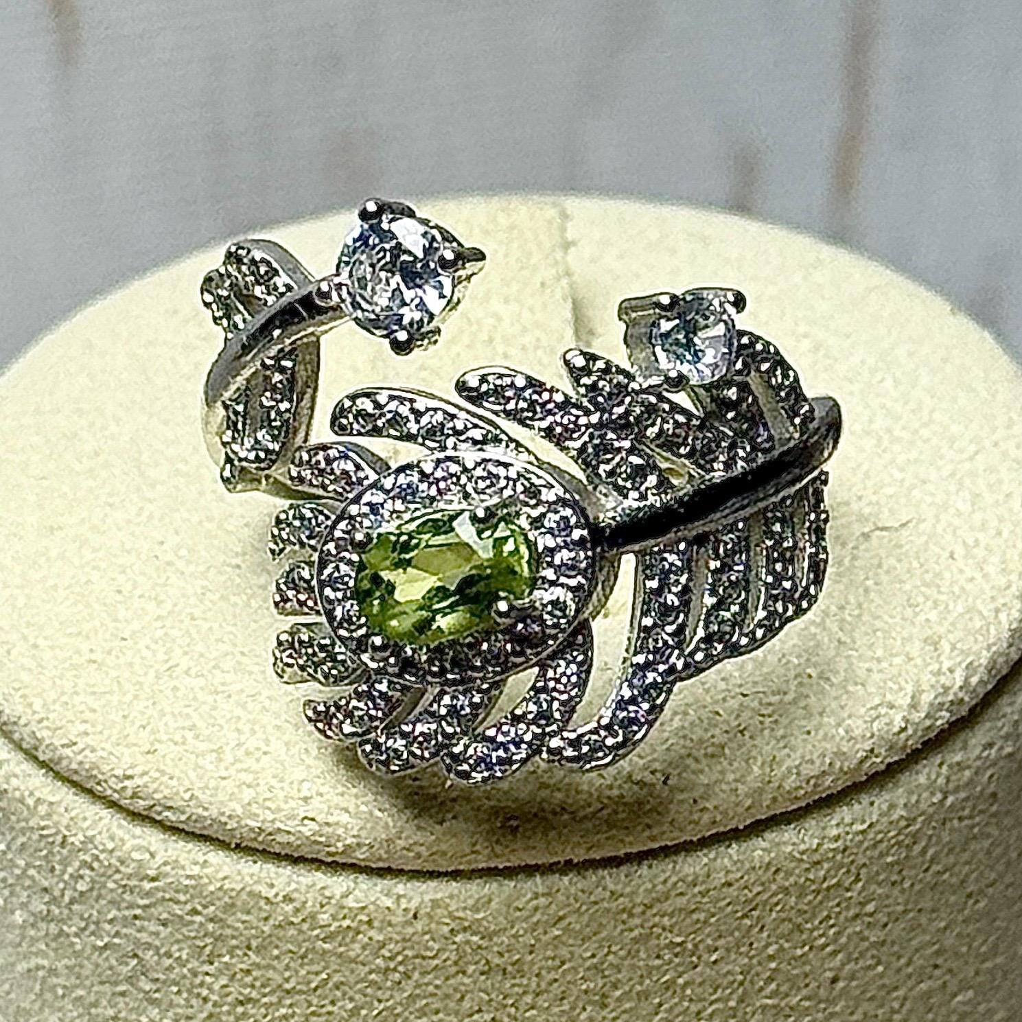 Bague pierre semi précieuse 6/7