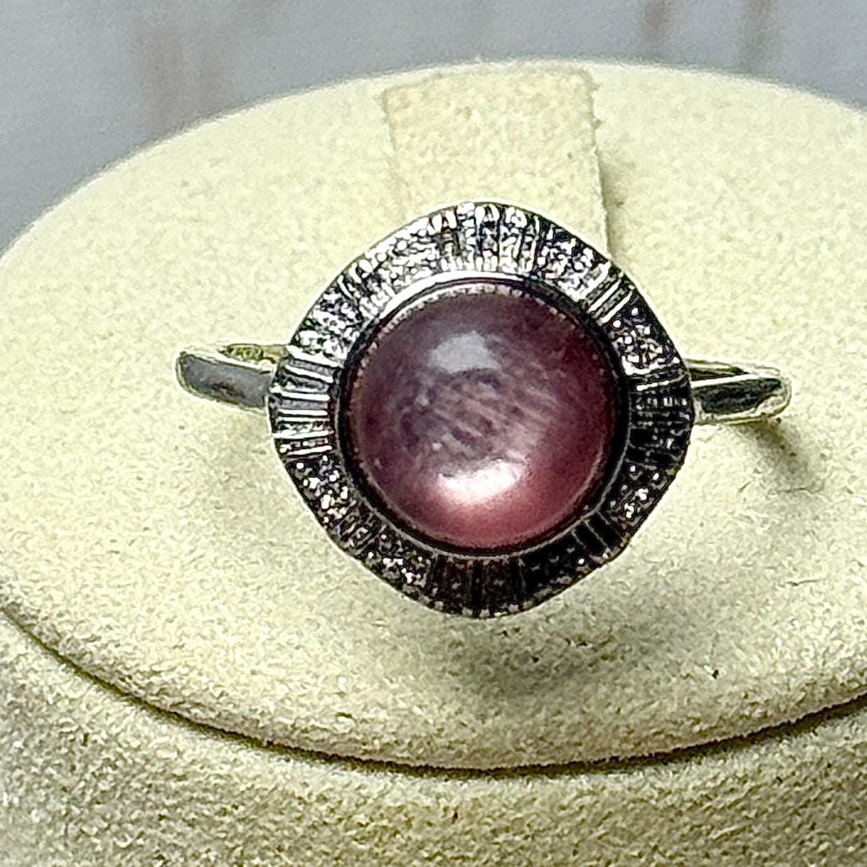 Bague pierre semi précieuse 5/7