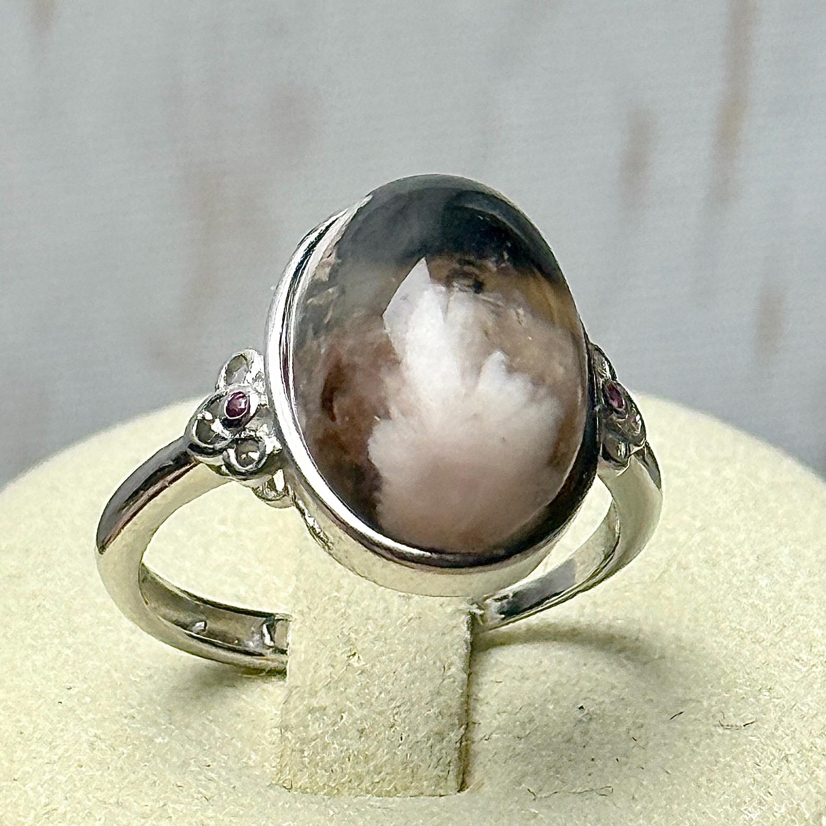 Bague pierre semi précieuse 2/7