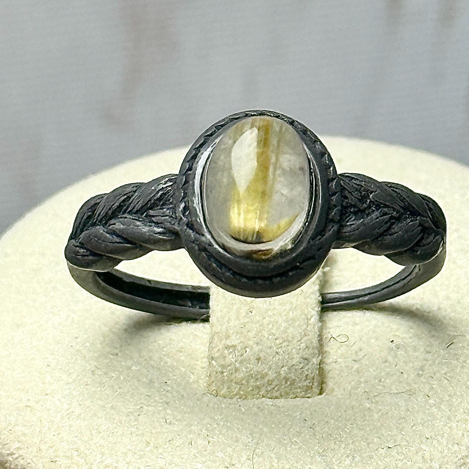 Bague pierre semi précieuse 1/7
