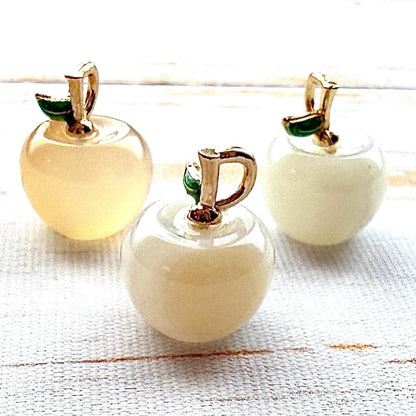 Mini pomme en pierre semi précieuses