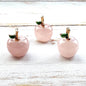 Mini pomme en pierre semi précieuses