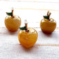 Mini pomme en pierre semi précieuses