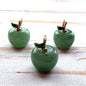 Mini pomme en pierre semi précieuses