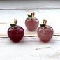 Mini pomme en pierre semi précieuses
